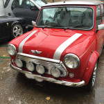 Red and white mini
