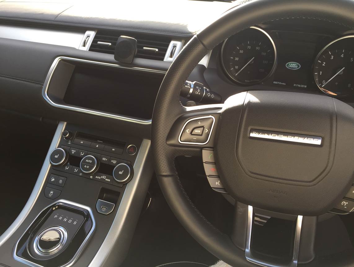 Interior of a car